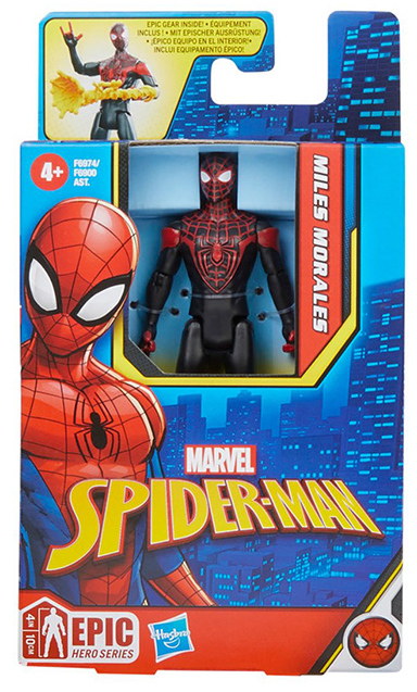 Miles Morales 4-Inch Scale | Spider-Man | Epic Hero Series