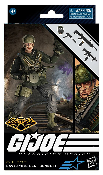 Nightforce David 'Big Ben' Bennett 6-Inch Scale | G.I. Joe Classified Series