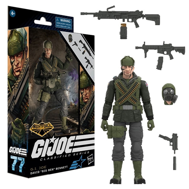 Nightforce David 'Big Ben' Bennett 6-Inch Scale | G.I. Joe Classified Series