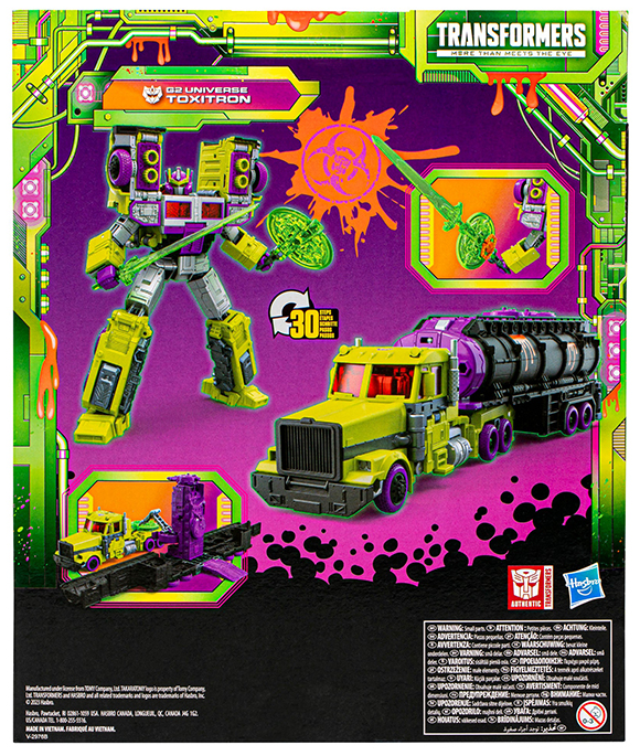 G2 Universe Toxitron Legacy Voyager Class | Transformers Generations Legacy