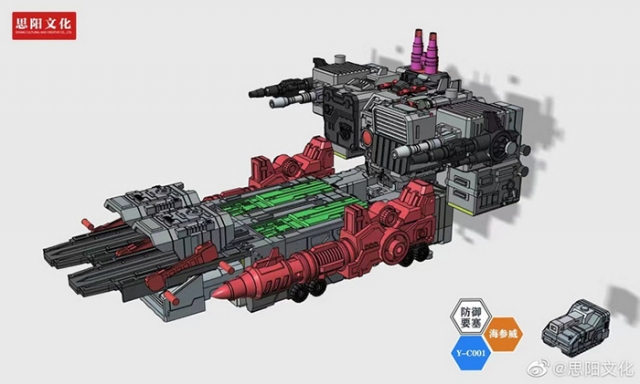 Y-C001 Vladivostok Defense Fortress Legends Class | Siyang Culture Kaiyu Model