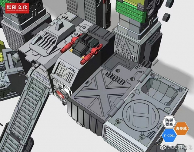 Y-C001 Vladivostok Defense Fortress Legends Class | Siyang Culture Kaiyu Model