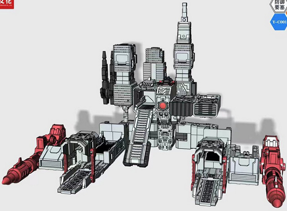 Y-C001 Vladivostok Defense Fortress Legends Class | Siyang Culture Kaiyu Model