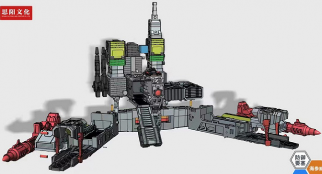 Y-C001 Vladivostok Defense Fortress Legends Class | Siyang Culture Kaiyu Model