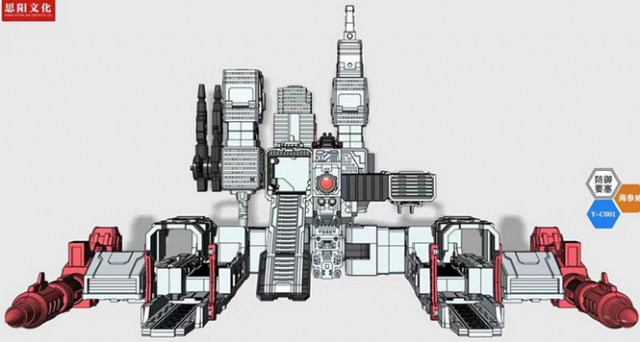 Y-C001 Vladivostok Defense Fortress Legends Class | Siyang Culture Kaiyu Model