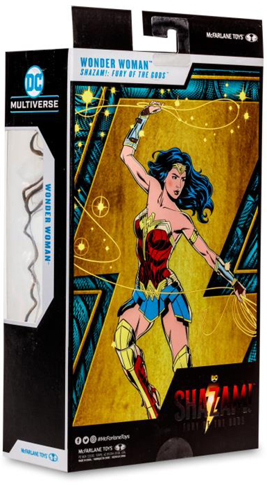 Wonder Woman 7-inch Scale Shazam! Fury of the Gods | DC Multiverse | McFarlane Toys