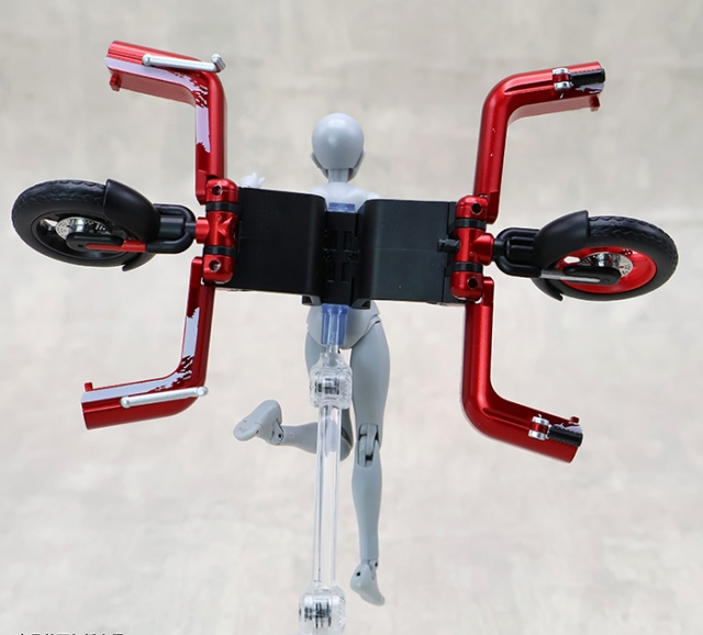 GB-01 Transformable Scooter Bike 1/12 Scale | Goddess of Delivery | Fext Hobby