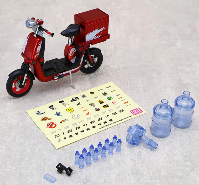 GB-01 Transformable Scooter Bike 1/12 Scale | Goddess of Delivery | Fext Hobby