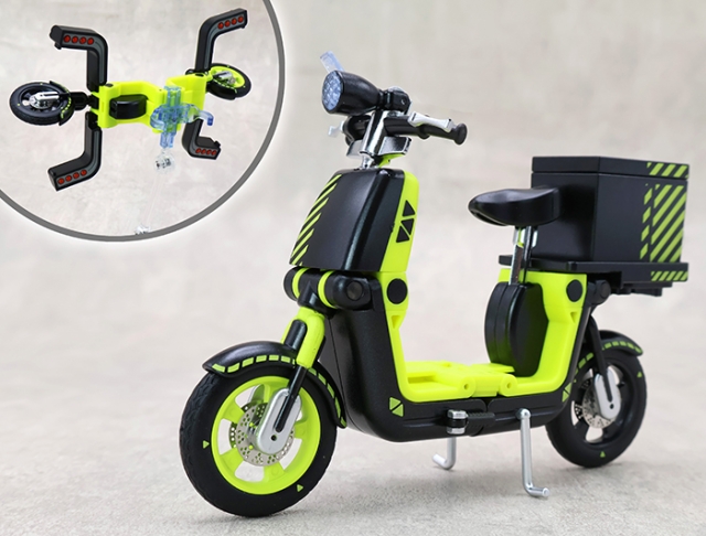 GB-02 Transformable Scooter Bike 1/12 Scale | Goddess of Delivery | Fext Hobby