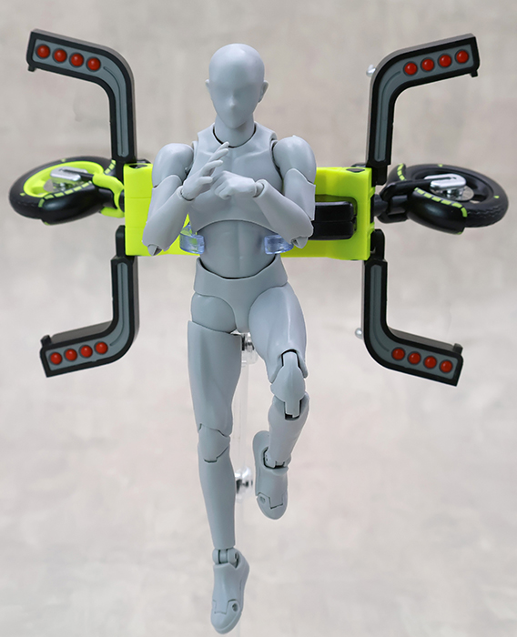 GB-02 Transformable Scooter Bike 1/12 Scale | Goddess of Delivery | Fext Hobby