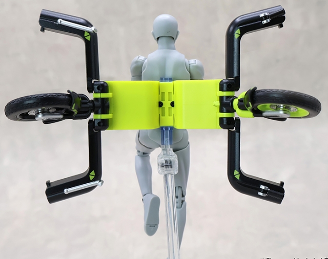 GB-02 Transformable Scooter Bike 1/12 Scale | Goddess of Delivery | Fext Hobby