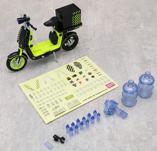 GB-02 Transformable Scooter Bike 1/12 Scale | Goddess of Delivery | Fext Hobby