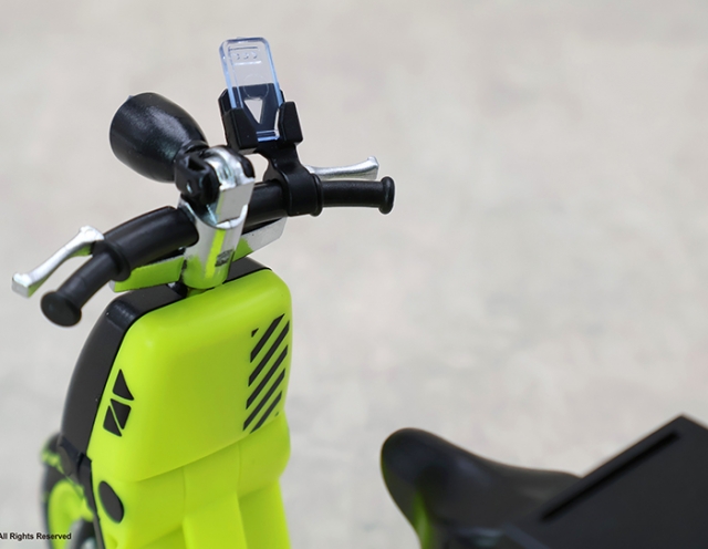 GB-02 Transformable Scooter Bike 1/12 Scale | Goddess of Delivery | Fext Hobby