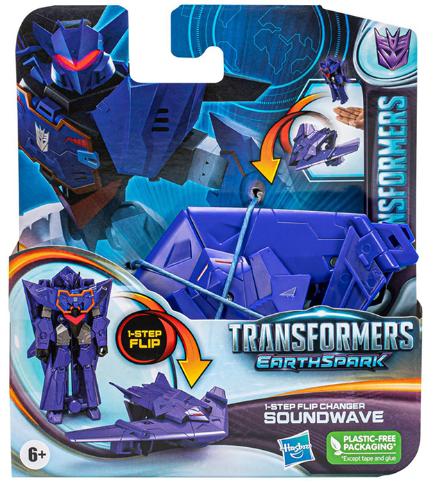 1 Step Flip Soundwave | Transformers: Earthspark