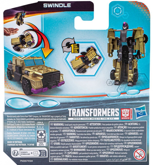 1 Step Flip Swindle | Transformers: Earthspark