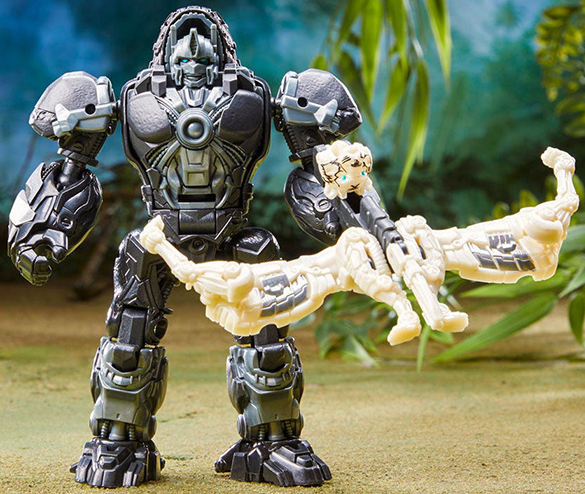 Optimus Primal and Arrowstripe Beast Weaponizer 2-Pack | Beast Alliance | Transformers: Rise Of The Beasts
