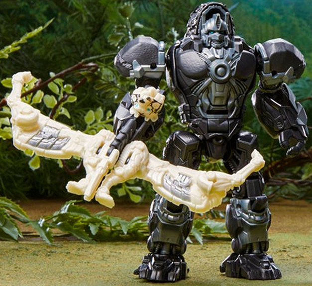 Optimus Primal and Arrowstripe Beast Weaponizer 2-Pack | Beast Alliance | Transformers: Rise Of The Beasts