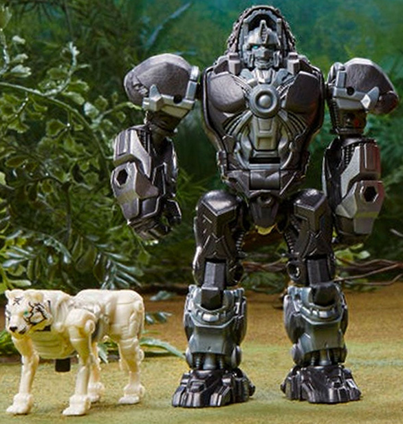 Optimus Primal and Arrowstripe Beast Weaponizer 2-Pack | Beast Alliance | Transformers: Rise Of The Beasts