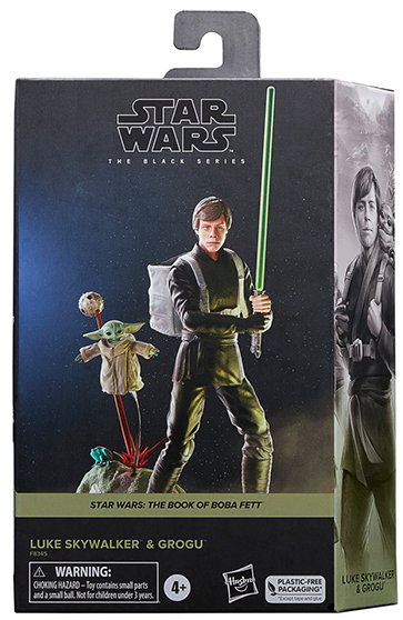 Luke Skywalker and Grogu 6-Inch Scale | Star Wars: The Book Of Boba Fett | Star Wars The Black Series