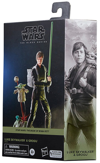 Luke Skywalker and Grogu 6-Inch Scale | Star Wars: The Book Of Boba Fett | Star Wars The Black Series