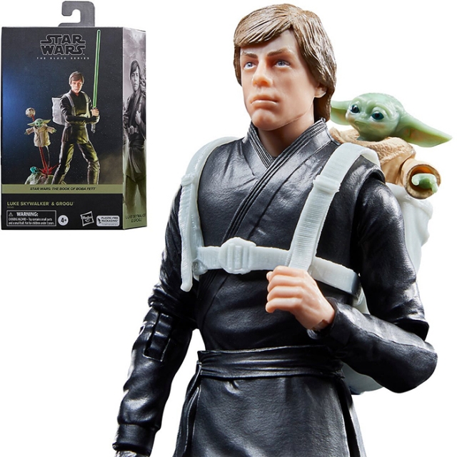 Luke Skywalker and Grogu 6-Inch Scale | Star Wars: The Book Of Boba Fett | Star Wars The Black Series