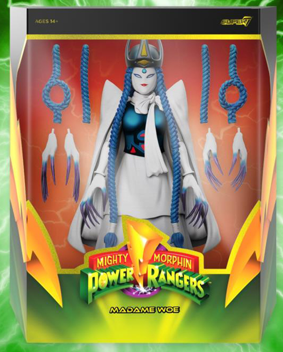 Madame Woe 7-inch Scale | Mighty Morphin Power Rangers Ultimates | Super7