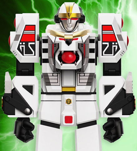White Tigerzord (Warrior Mode) 7-inch Scale | Mighty Morphin Power Rangers Ultimates | Super7