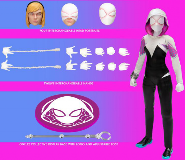 Ghost Spider (Spider-Gwen) One:12 Collective | Marvel | Mezco Toyz