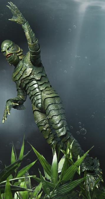 Ultimate Creature from the Black Lagoon Color Version 7-inch Scale | Universal Monsters | NECA