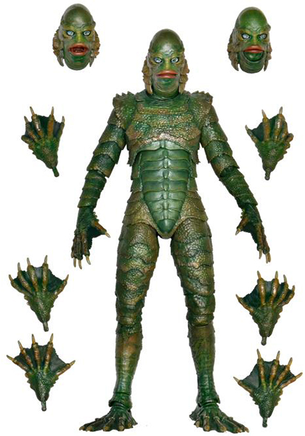 Ultimate Creature from the Black Lagoon Color Version 7-inch Scale | Universal Monsters | NECA