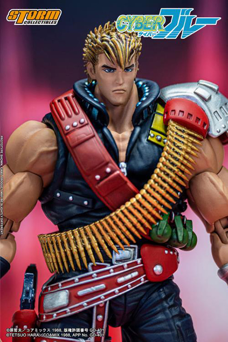 Blue 1:12 Scale Exclusive Figure | Cyber Blue | Storm Collectibles