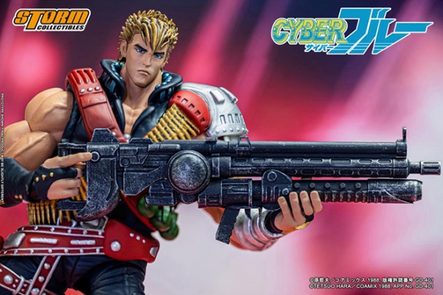 Blue 1:12 Scale Exclusive Figure | Cyber Blue | Storm Collectibles