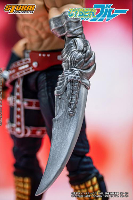 Blue 1:12 Scale Exclusive Figure | Cyber Blue | Storm Collectibles