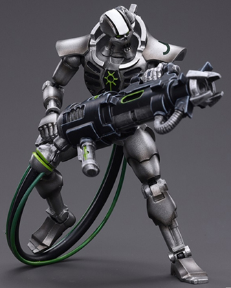 Necrons Sautekh Dynasty Immortal with Tesla Carbine 1/18 Scale | Warhammer 40K | Joy Toy