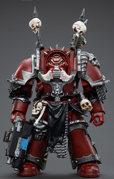 Chaos Space Marines Word Bearers Chaos Terminator Garchak Vash 1/18 Scale | Warhammer 40K | Joy Toy 