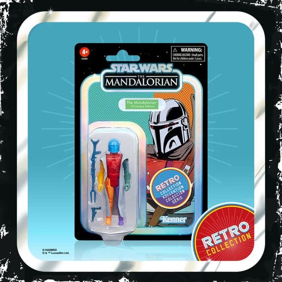 The Mandalorian Prototype Edition 3.75-Inch Scale | The Mandalorian | Star Wars Retro Collection 
