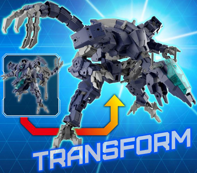 eEXM GIG-R01 Provedel Type-Rex 01 1/144 Scale Model Kit | 30 Minutes Missions | Bandai Spirits