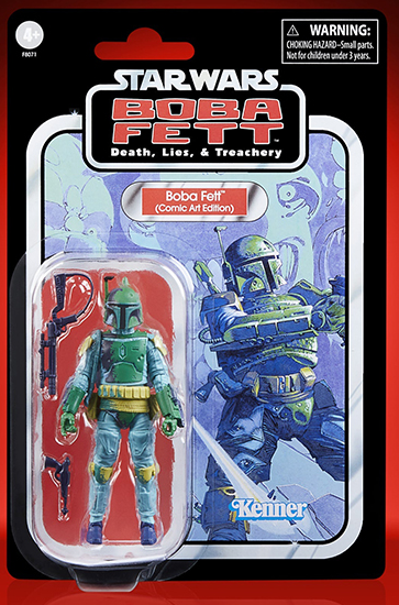Boba Fett Comic Art Edition 3.75-Inch Scale | Boba Fett: Death, Lies And Treachery | Star Wars The Vintage Collection