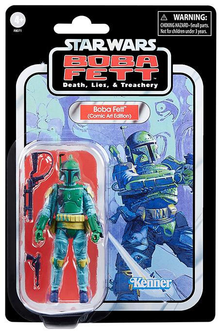 Boba Fett Comic Art Edition 3.75-Inch Scale | Boba Fett: Death, Lies And Treachery | Star Wars The Vintage Collection