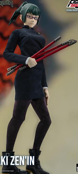 Maki Zenin 1/6 Scale FigZero | Jujutsu Kaisen | threezero