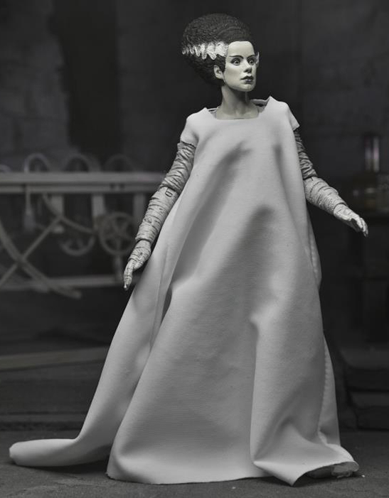 Bride of Frankenstein Black and White Version 7-inch Scale | Bride of Frankenstein (1935) | NECA