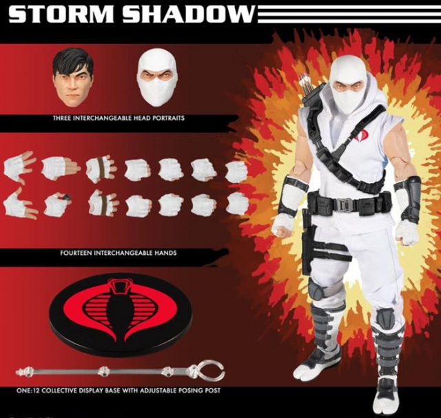 Storm Shadow One:12 Collective | G.I. Joe | Mezco Toys