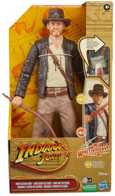 Indiana Jones 12-Inch Scale | Indiana Jones Whip-Action