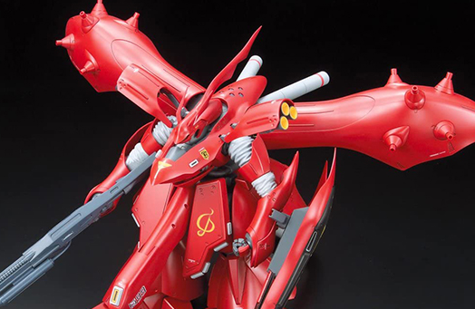 MSN-04 II Nightingale Reborn-One Hundred 1/100 Scale Model Kit | Mobile Suit Gundam: Char's Counterattack | Bandai Spirits
