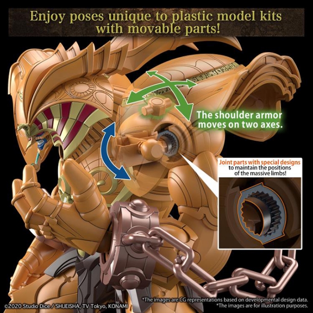 Exodia Model Kit Figure-Rise Standard Amplified | Yu-Gi-Oh! Duel Monsters | Bandai Spirits
