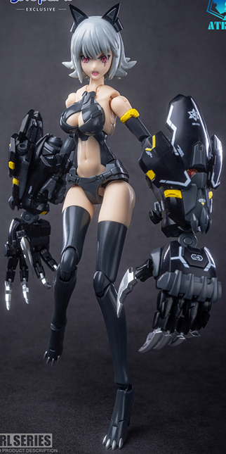Fenrir Stealth Version 1/12 Scale Model Kit | A.T.K. Girl | E-Model