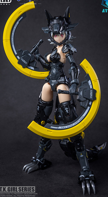 Fenrir Stealth Version 1/12 Scale Model Kit | A.T.K. Girl | E-Model
