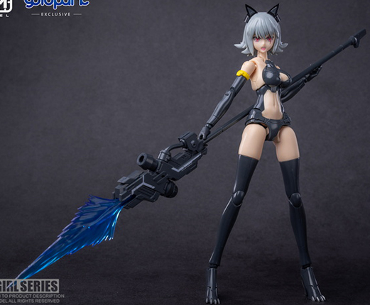 Fenrir Stealth Version 1/12 Scale Model Kit | A.T.K. Girl | E-Model