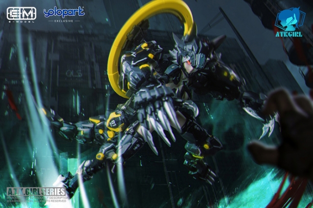 Fenrir Stealth Version 1/12 Scale Model Kit | A.T.K. Girl | E-Model