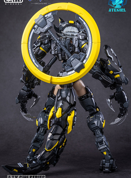 Fenrir Stealth Version 1/12 Scale Model Kit | A.T.K. Girl | E-Model